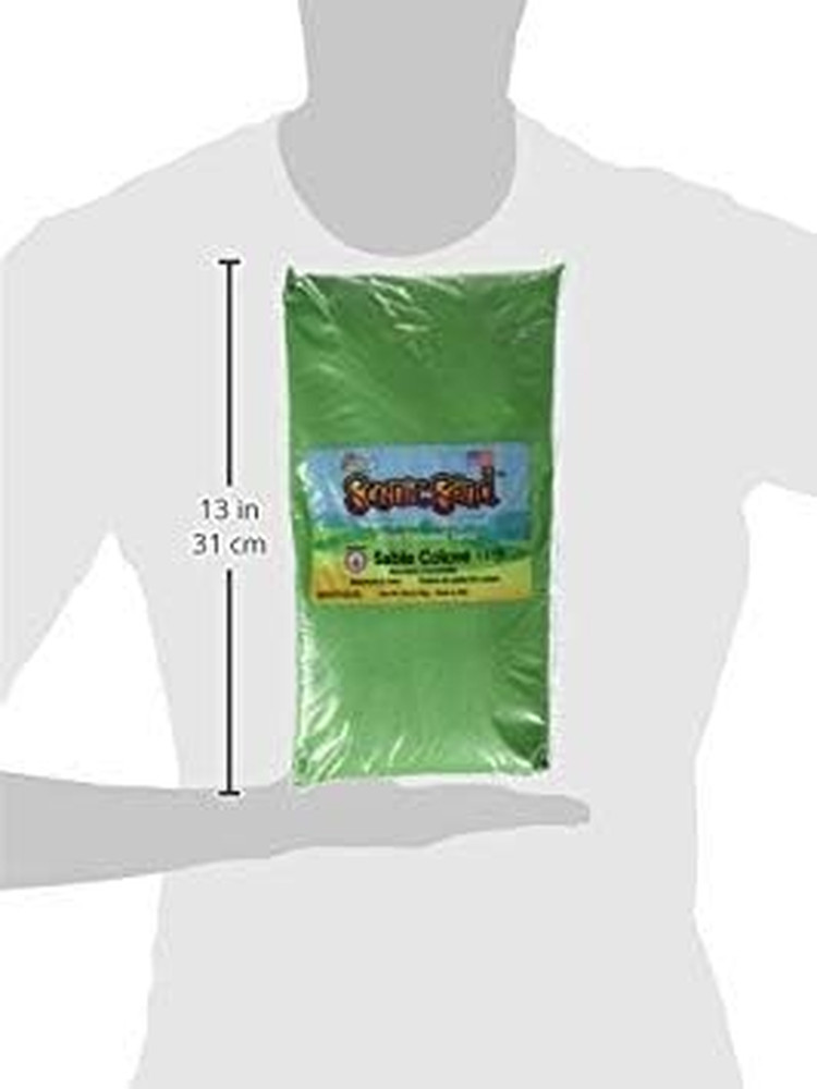 Scenic Sand, 5-Pound, Light Green,4557