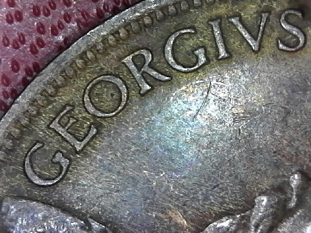 1917 Canada Large Cent UNC Toned