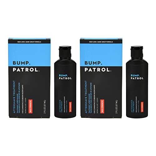 Bump Patrol Maximum Strength Moisturizing Aftershave Formula 2 oz - 2 Pack
