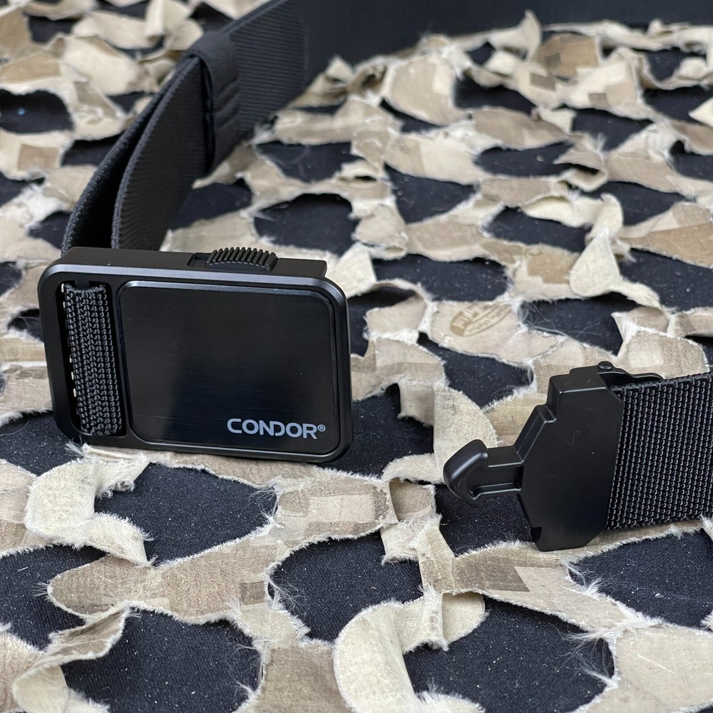NEW Condor EDC Belt - Black - Small/Medium