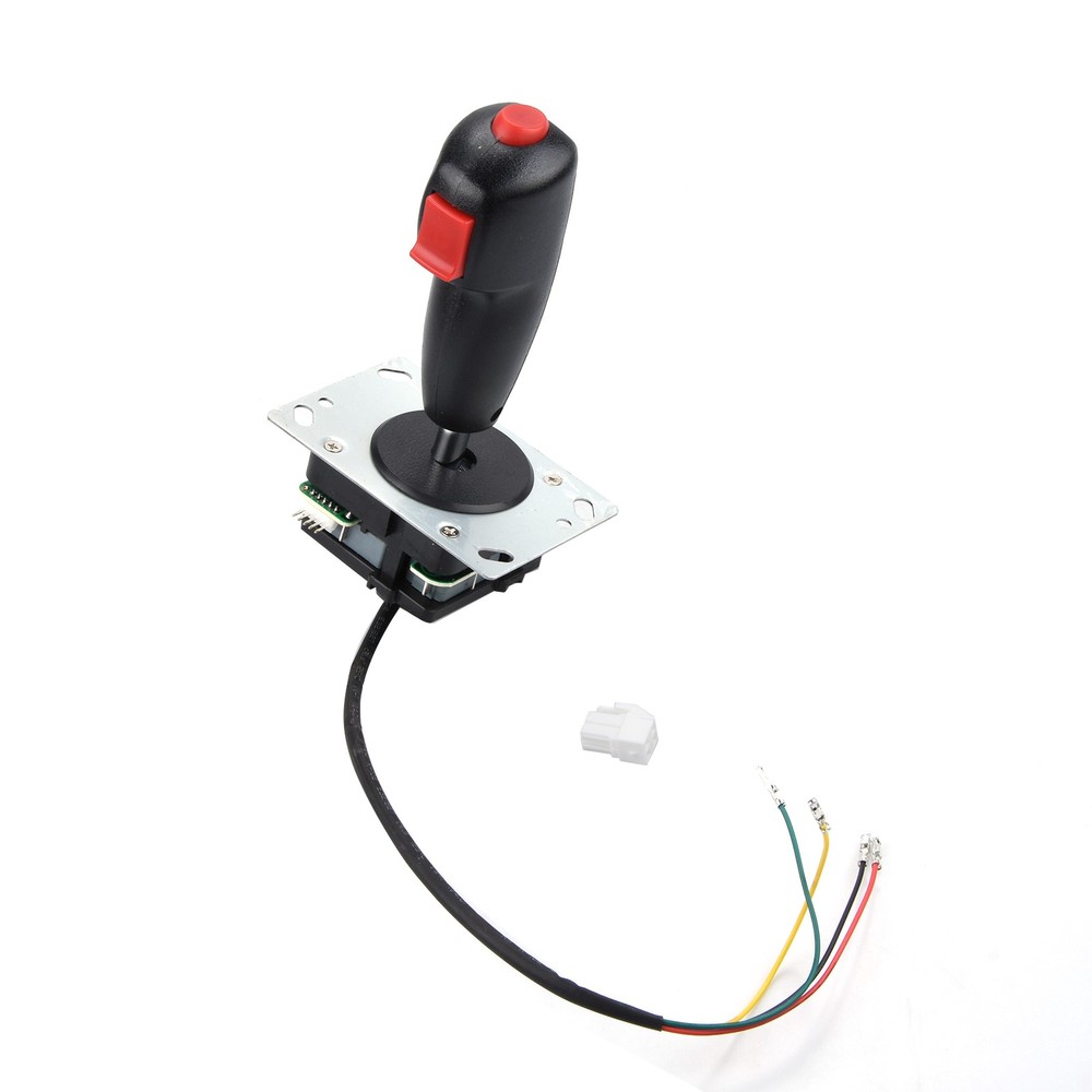 1Pc Arcade Game Cabinet Mini Grap Flight Joystick Trigger Vibration PCB 5-Pin aa