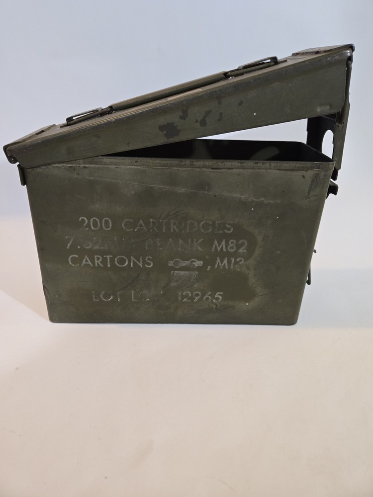 Vintage Military Ammo Box