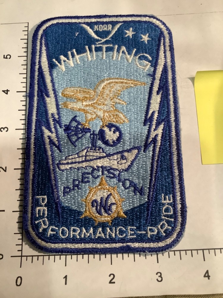 VINTAGE WHITING PRECISION PERFORMANCE AND PRIDE PATCH