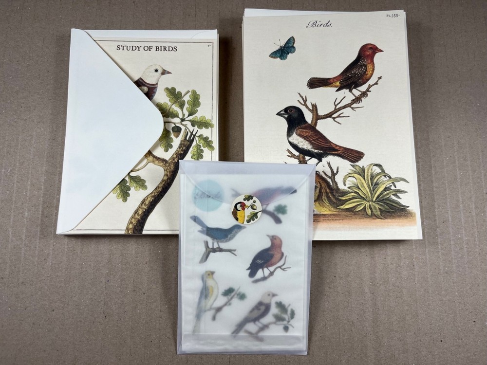 Cavallini & Co. Birds Stationery Set