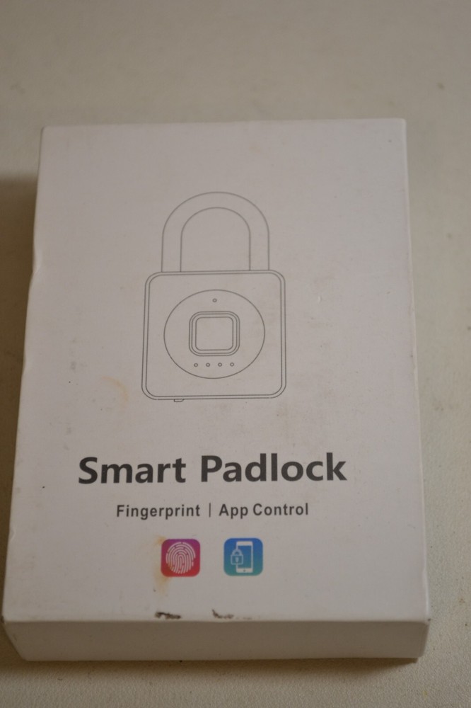 Smart Padlock Fingerprint/App Control eLinkSmart P6BF (Black)