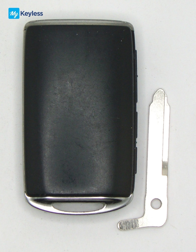 Single OEM Mazda Smartkey Remote Transmitter Four Button USED UNCUT WAZSKE11D01