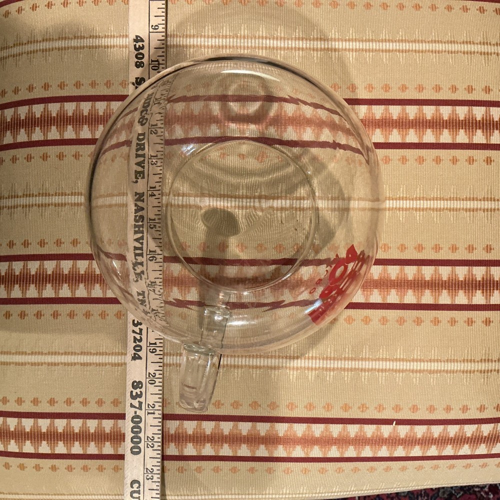 LAROMA MICRO-POP MICROWAVE POPCORN Glass Pitcher 3 QT