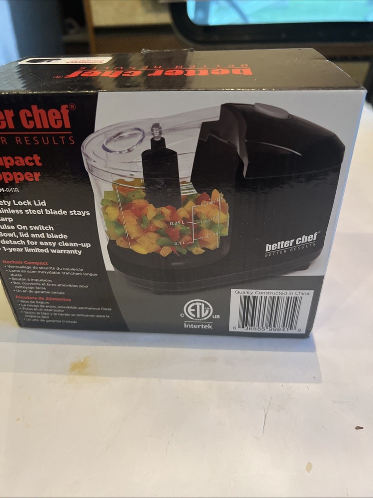 Better Chef Compact Chopper Model IM 841B. New