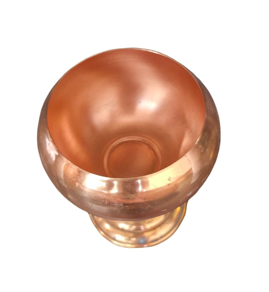 Copper Goblet Vase Cup