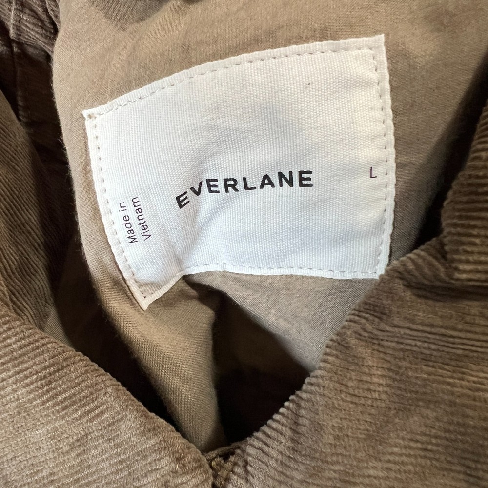 EVERLANE THE BARN JACKET BEECH COTTON CANVAS