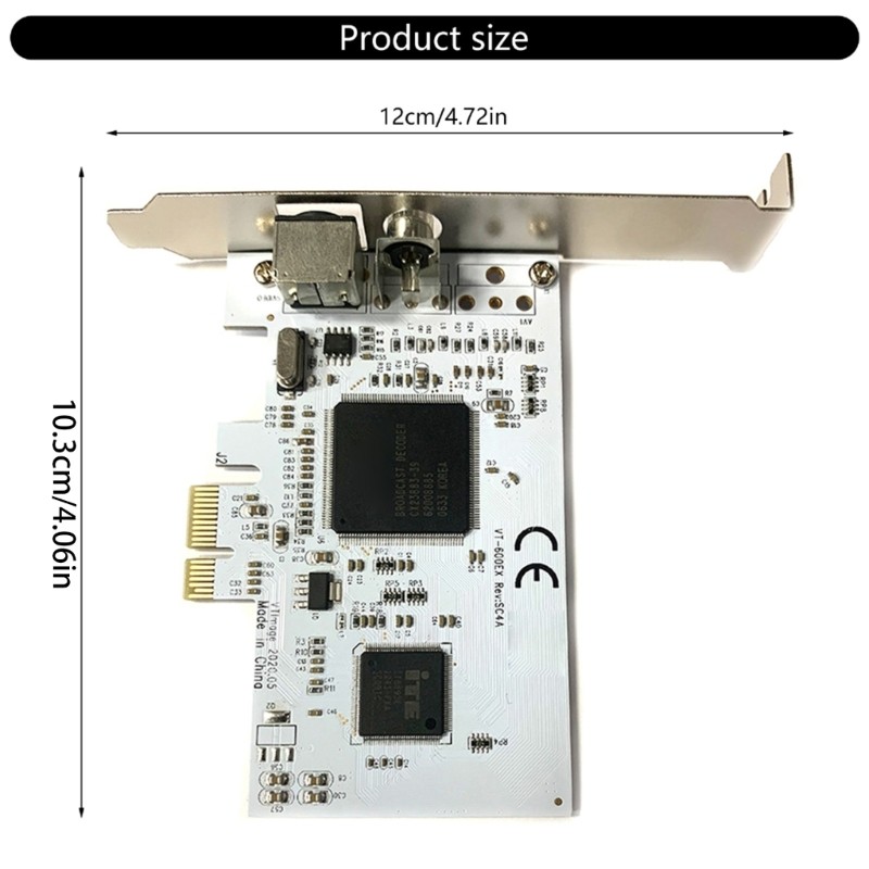 MultiCompatible PCIE Video Capture Card for Remote Communication Systems