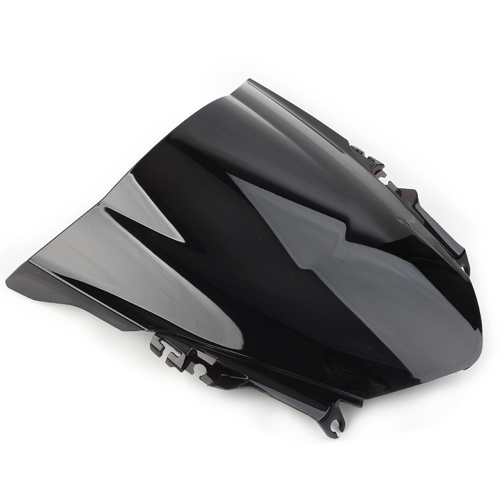 Black Motorcycle Front Windshield Windscreen Fit For Honda CBR500R 2013 2014-15
