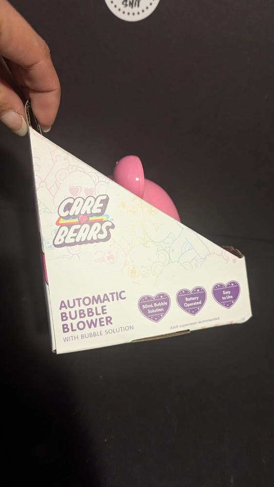 Care Bears CHEER BEAR Automatic Battery Powered Bubble Blower