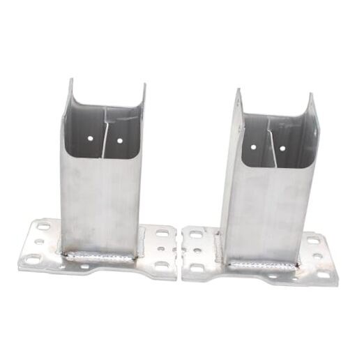 2Pcs Front Driver and Passenger Side Bumper Bracket for Audi A4 Quattro 2017