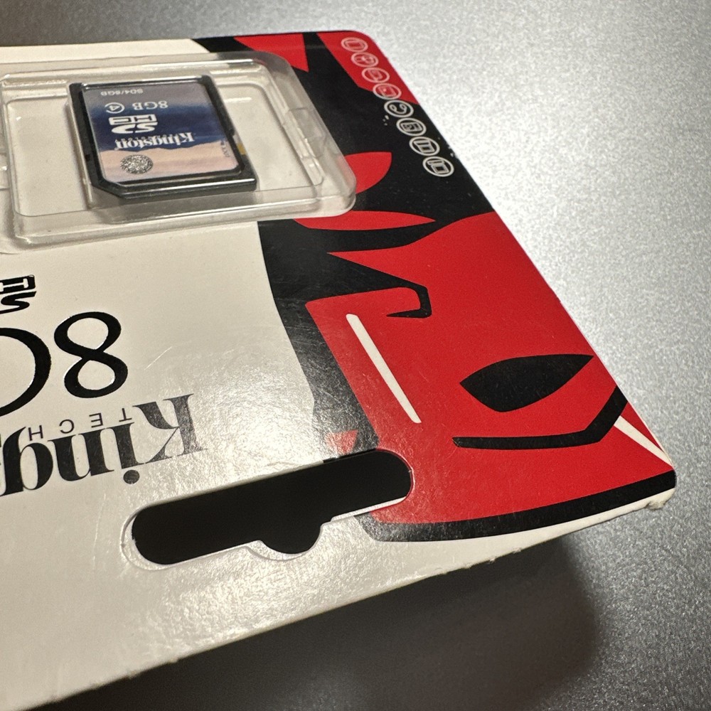 Kingston 8GB SDHC MEMORY CARD Class 4