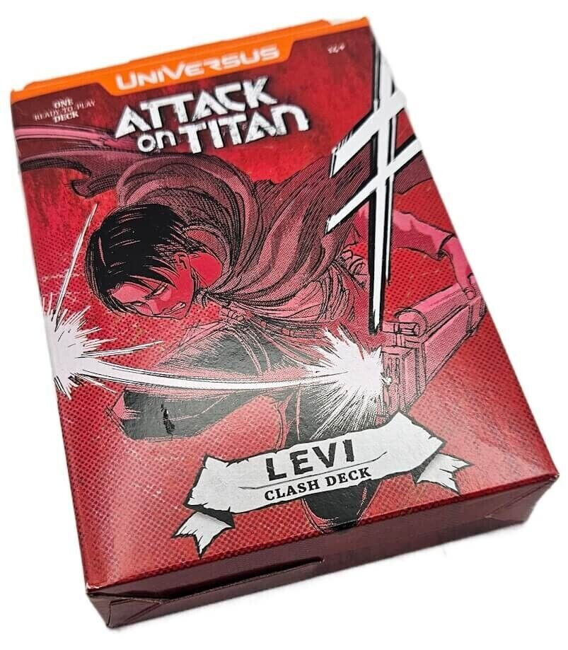 UniVersus Attack On Titan: Levi CLASH DECK Sealed
