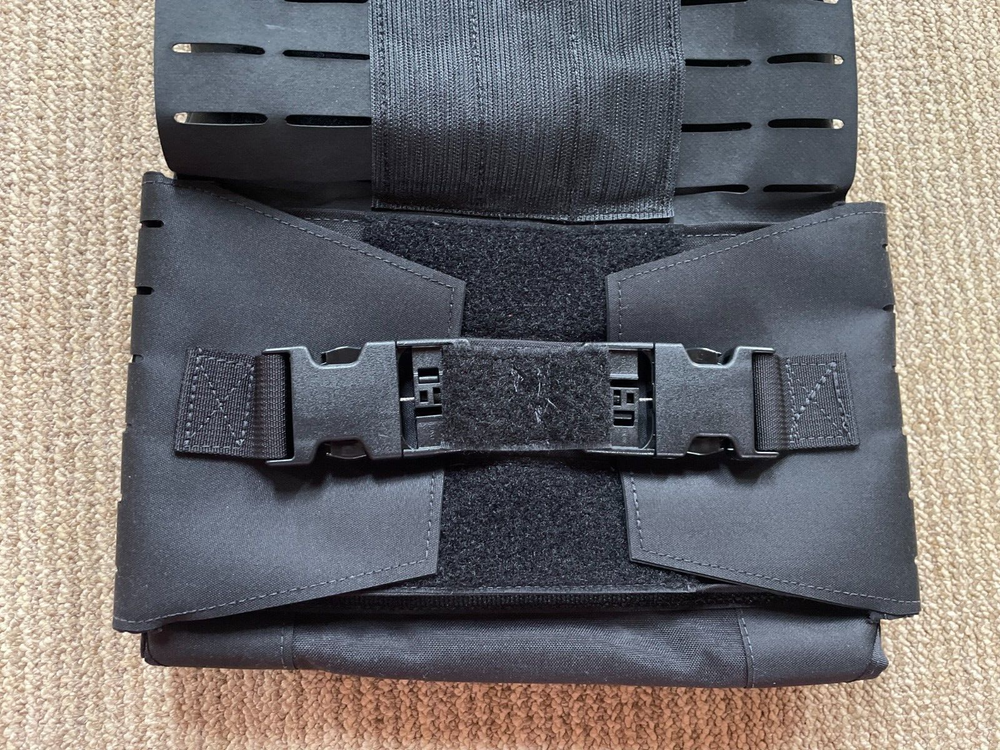 PROTECH Tactical Armor Plate Rack Carrier SHIFT 360 AWS QRS Large Black Webless