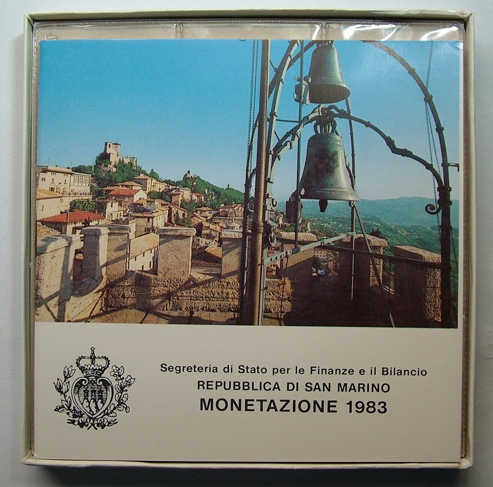 Set 1983 San Marino Box Genuine