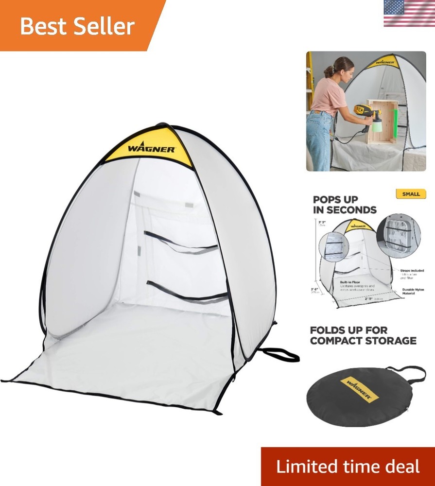 Three-Sided Spray Paint Tent - Lightweight C900051 for Home Decor Projects