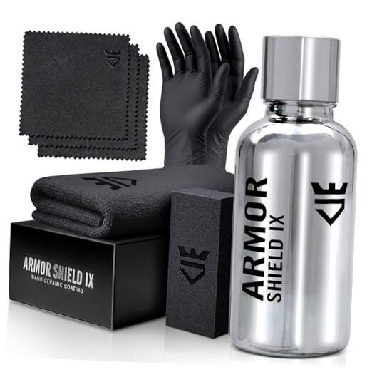 Armor Shield IX – DIY Ceramic Coating for Cars – High-Performance 82% Active