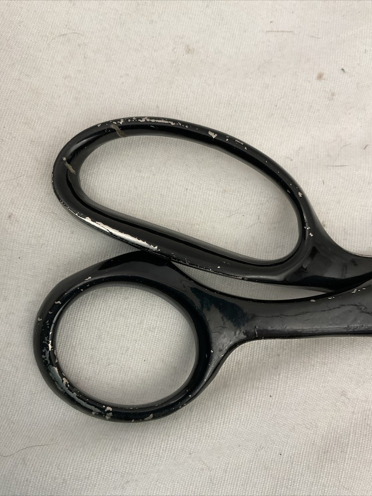Vintage WISS CB7 Pinking Shears Black Handle