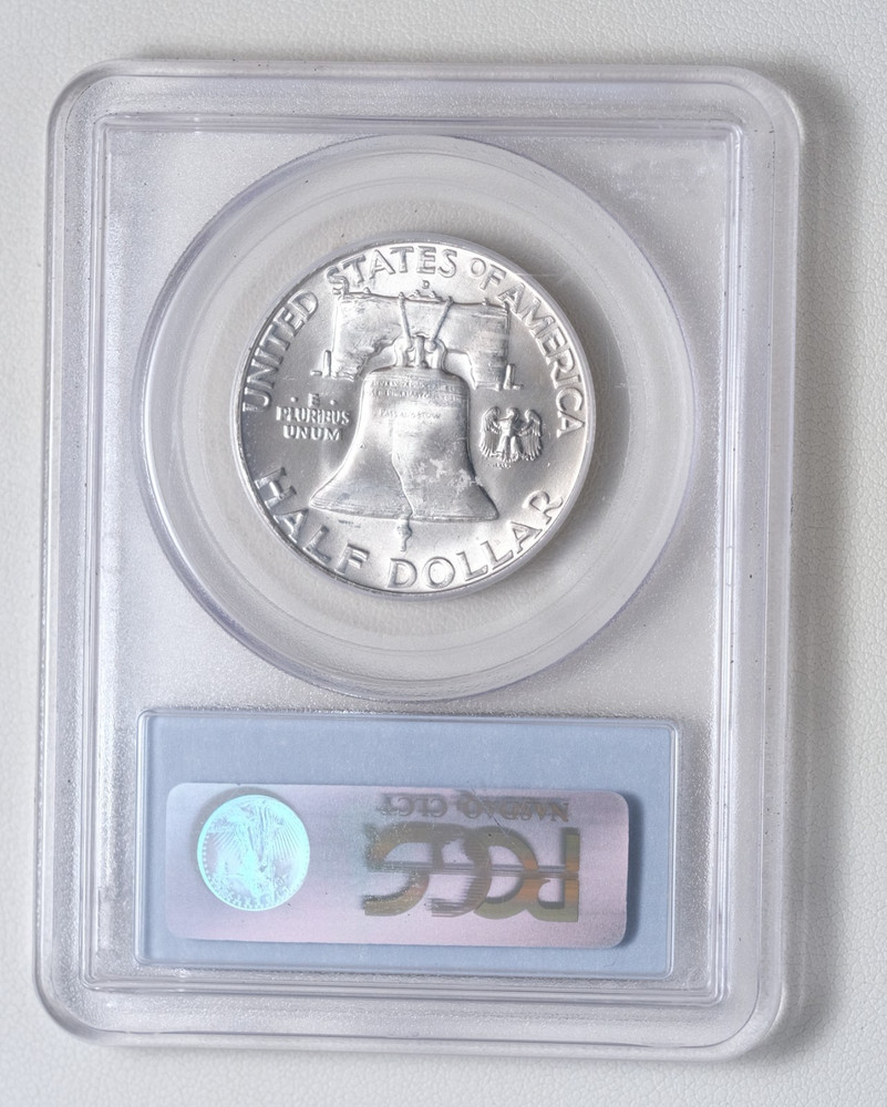 1958-D Franklin Half Dollar PCGS MS64FBL "415"