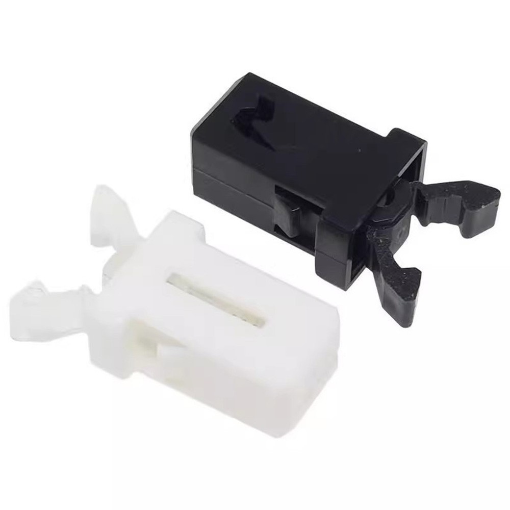 20PCS Replacement Latch for Trash Can Lid Self Locking Bin Switch White