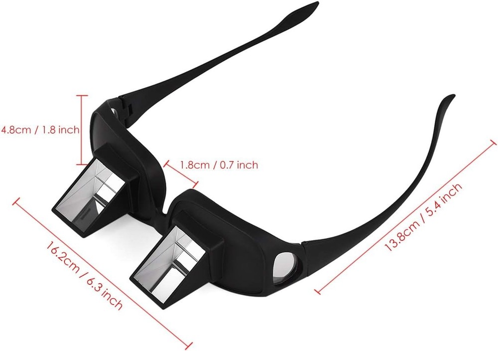 DS. DISTINCTIVE STYLE Lazy Readers Glasses Prism Lying Down Bed...