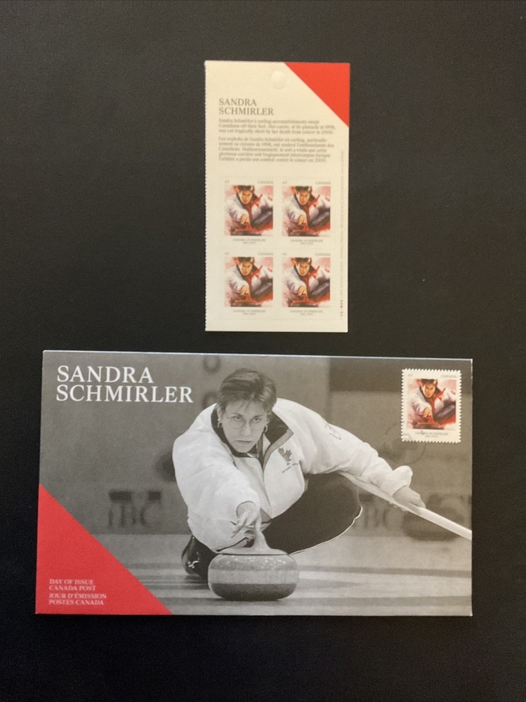 2014 Canada # 2706 , Sandra Schmirler set .