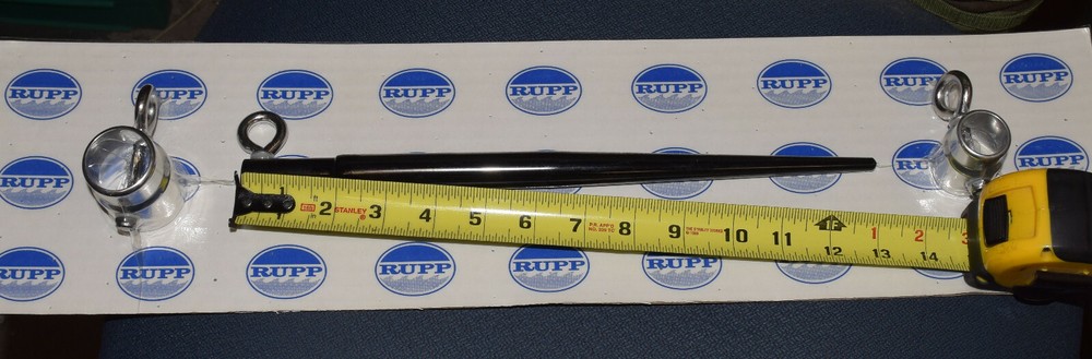RUPP MARINE OUTRIGGER SPREADER BAR & COLLARS