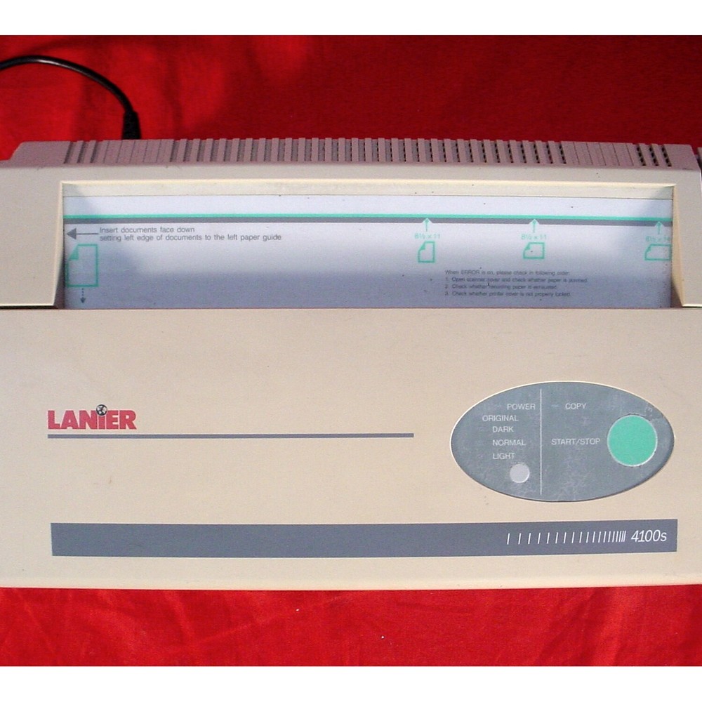 Varitronics Systems Lanier 4100s Wide Format Copy Printer