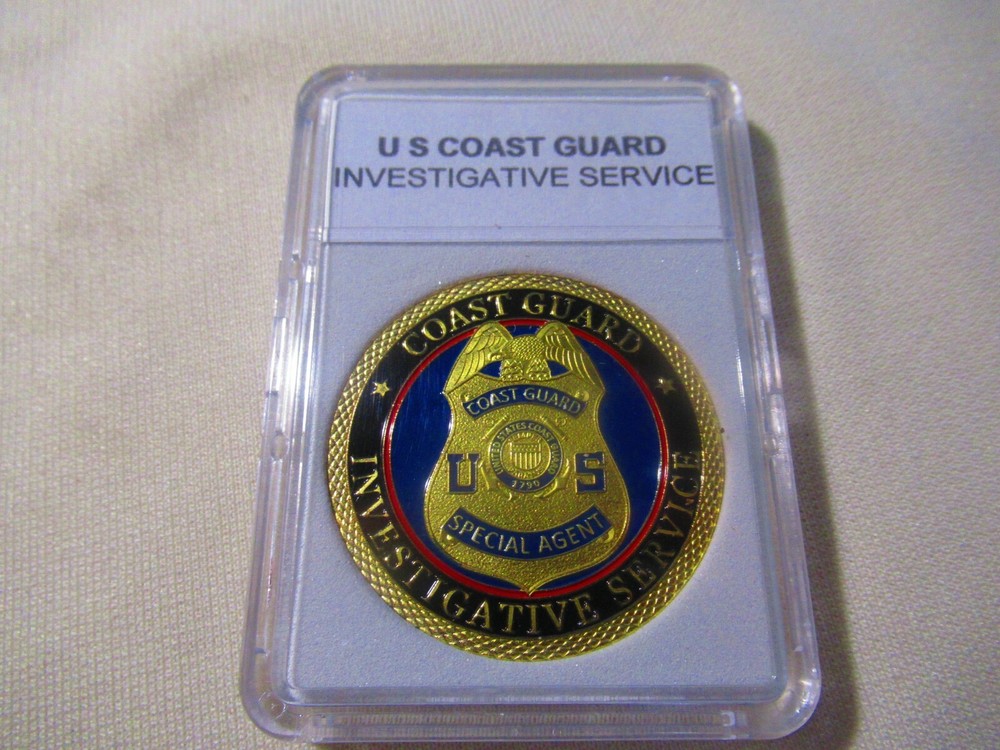 COAST GUARD INVESTIGATIVE SERVICE Challenge Coin
