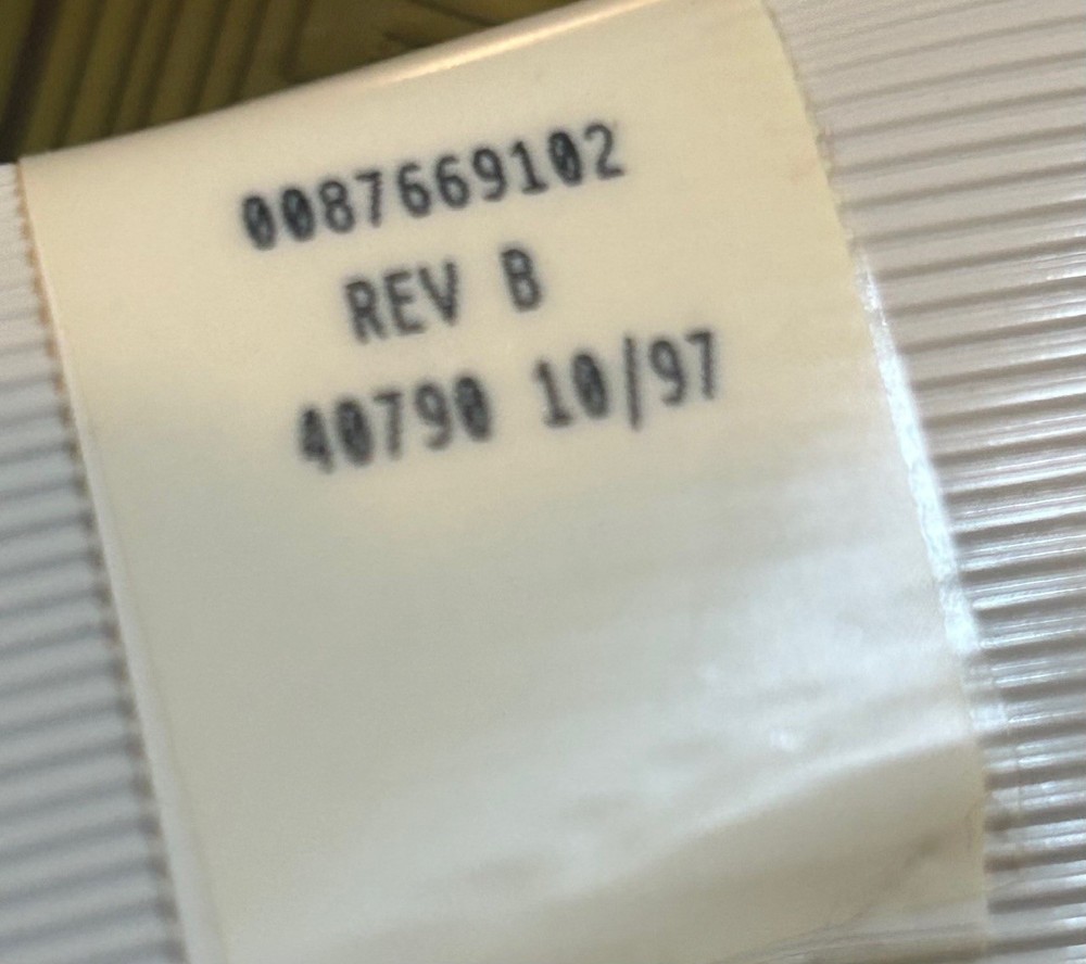 GE OEC 9600 control panel assembly 00-900649-06