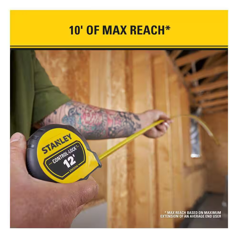 12 Ft. Control Lock Tape Measure