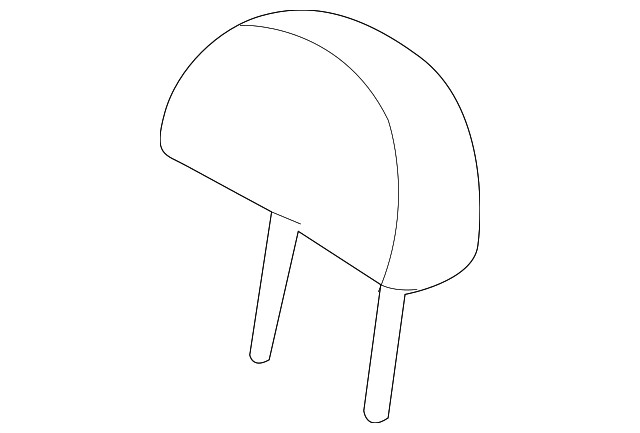 Genuine GM Headrest 96807603