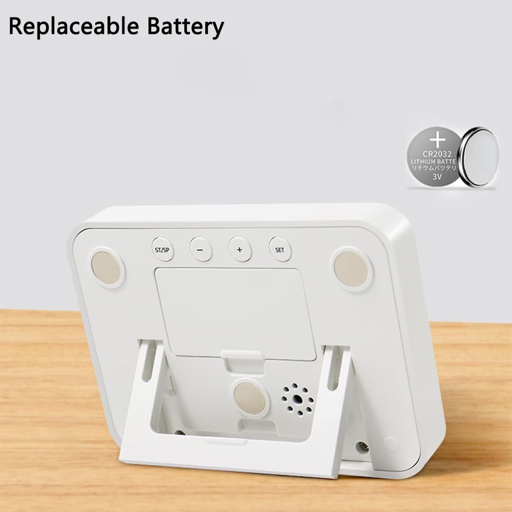 Digital Countdown Days Timer Clock- 9999 Days Count Down Timer with Stand Str...