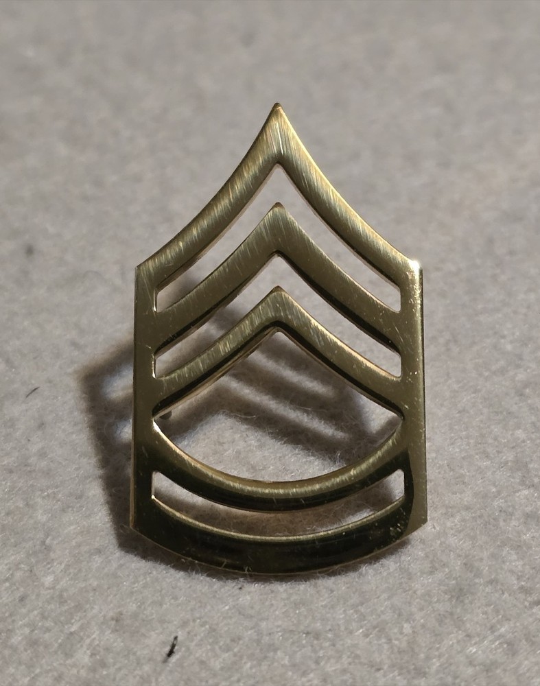 US Army Sergeant First Class Rank - Hat Pin / Rank Insignia