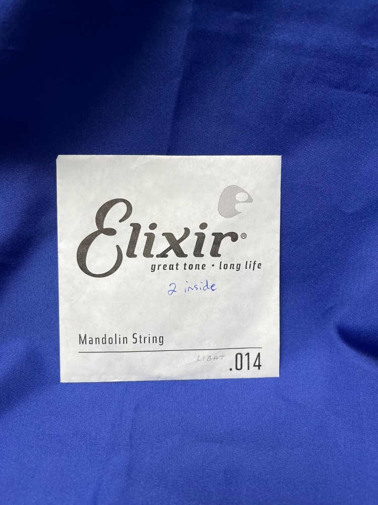 7 Elixir Mandolin Individual Strings RARE