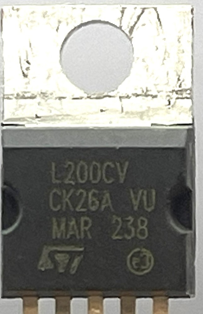 2 Pcs TO-220 L200CV L200C St Adjustable Voltage/Current Regulator