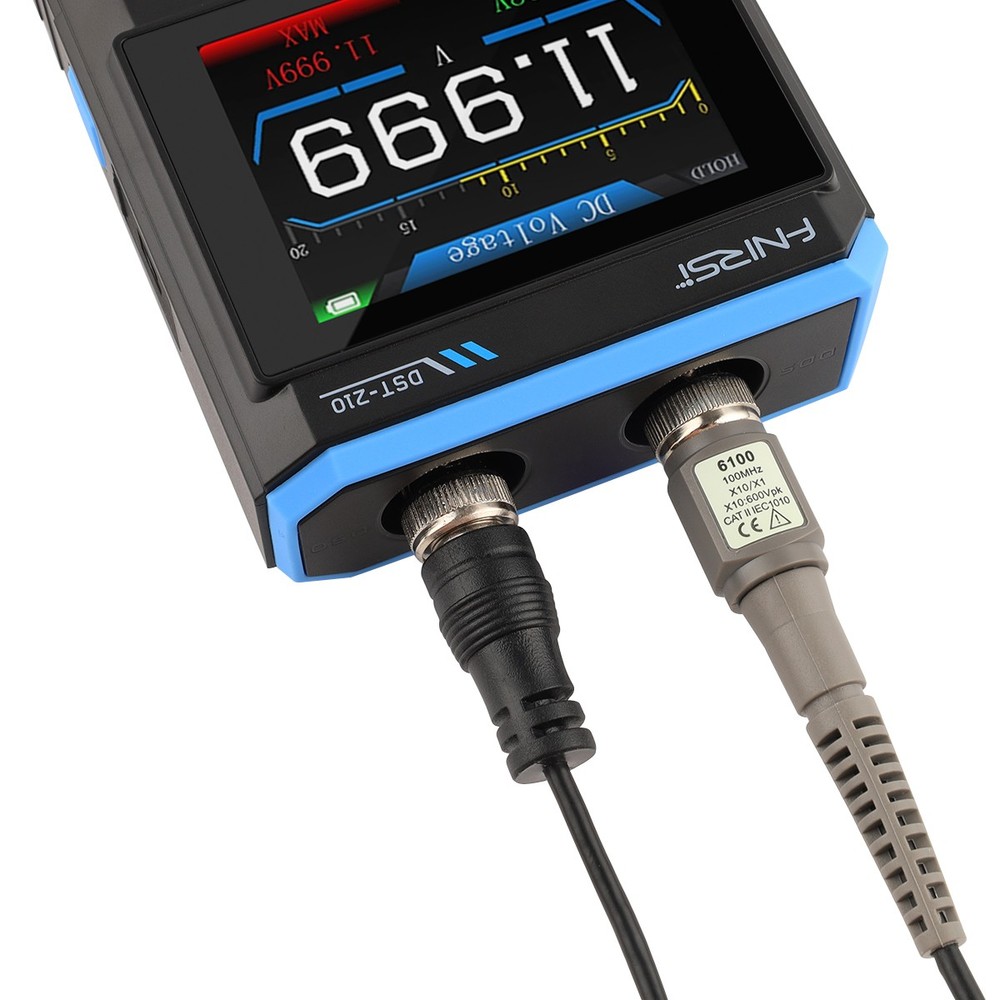 DST210 Oscilloscope Multimeter 10M Analog Bandwidth Counts 48MSa Sampling Rate