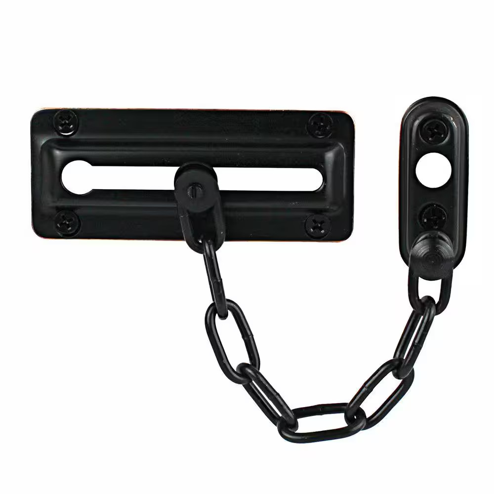 Aged Bronze Chain Door Guard