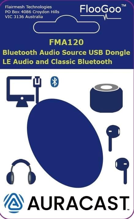 Bluetooth Audio Adapter, Dual‑Mode aptX