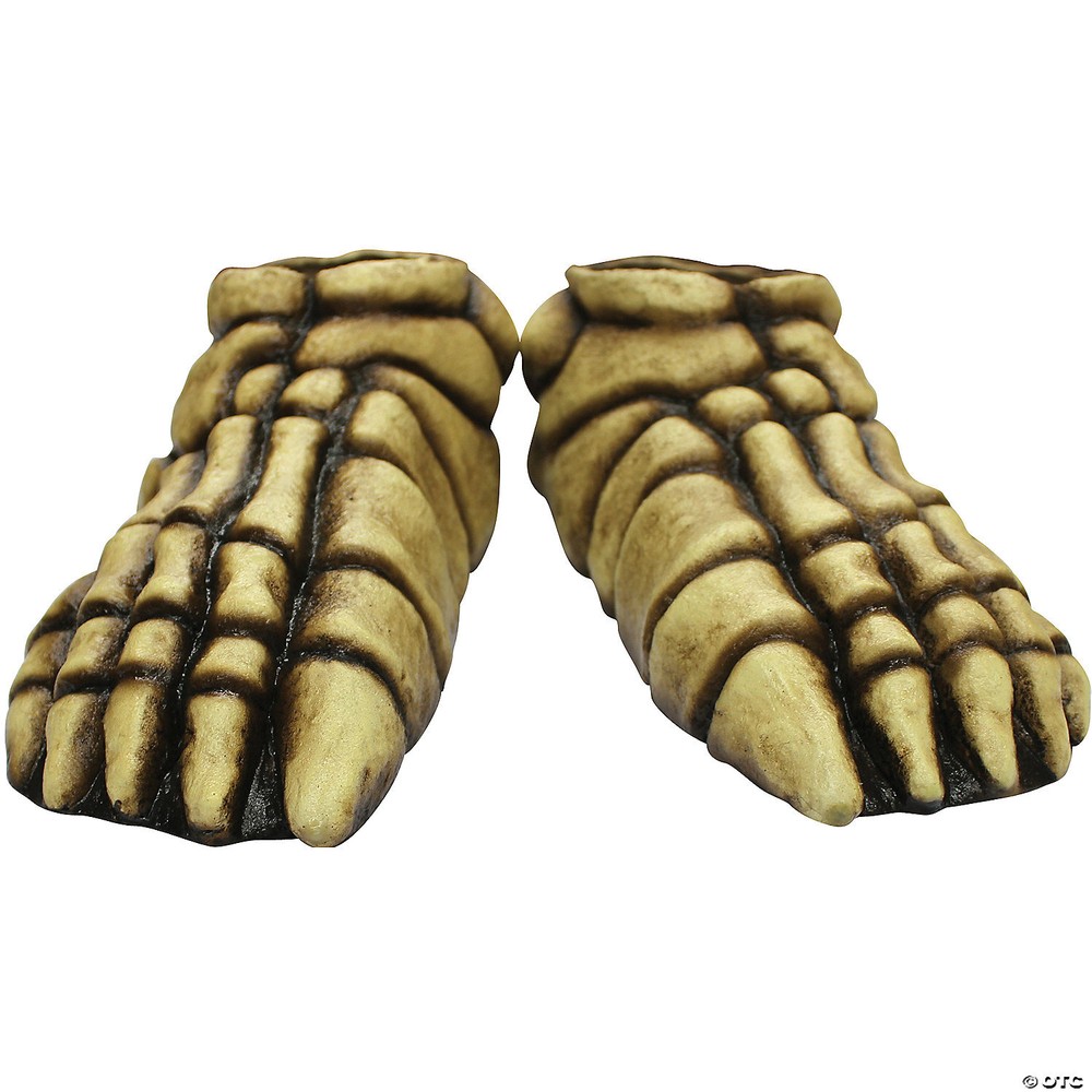 Skeleton Feet Bone Color - Rockalicious