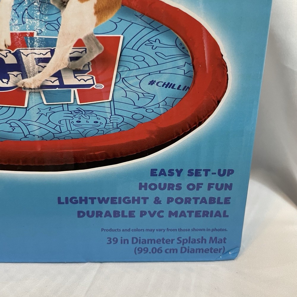 Icee Cooling Splash Mat For Pets Puncture Resistant-Wipes Clean-Portable