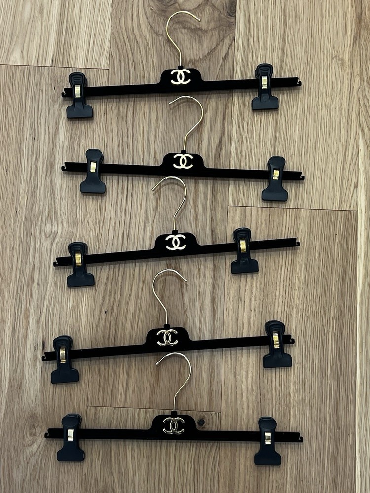 5 Authentic CHANEL Hangers Skirts & Pants Set