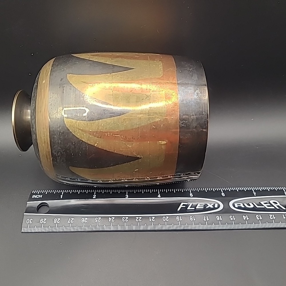 India Made Metal Vase 5 In.