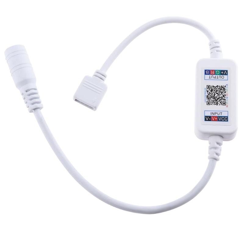 Mini Smart Bluetooth RGB LED Strip Controller 5V-24V Android APP 4.0 Technology