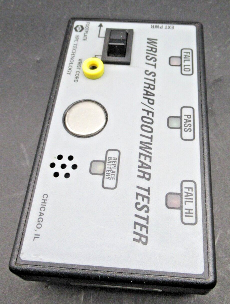 SPC Technology Wrist Strap / Footwear Tester *GREAT CONDITION*