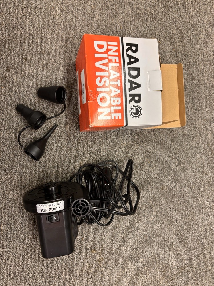 Radar 12 Volt Inflatable Pump