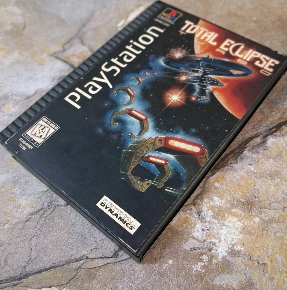 Total Eclipse Turbo Case - Sony PlayStation **SEE DESC**